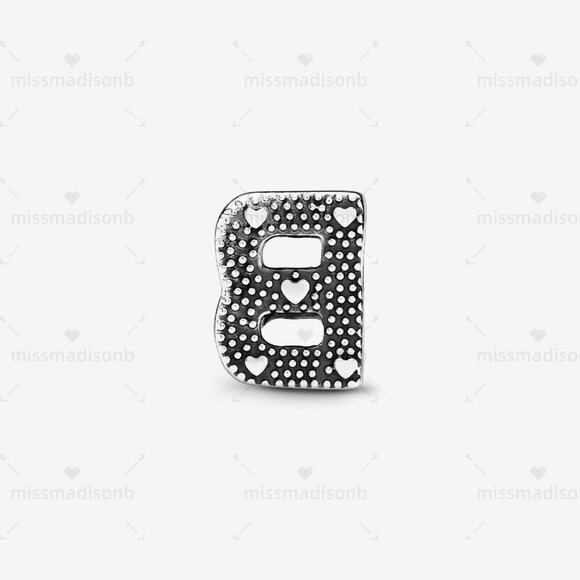 Pandora Letter B Alphabet Charm - Picture 3 of 6